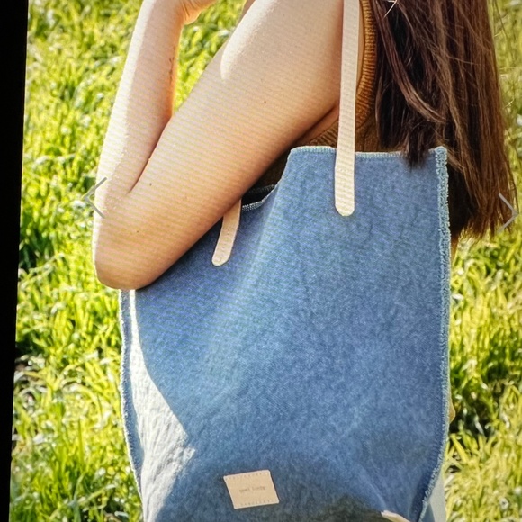 Graf Lantz Hana Canvas Tote - Horizon, NWT - Picture 6 of 6